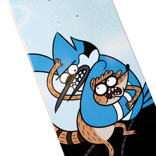 Welcome x REGULAR SHOW - Fight on Popsicle - Black/Prism Foil - 8.25"