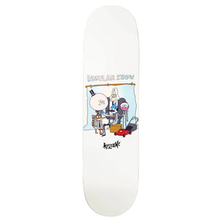 Welcome x REGULAR SHOW - Group Portrait on Popsicle - White/Prism Foil - 8.5"