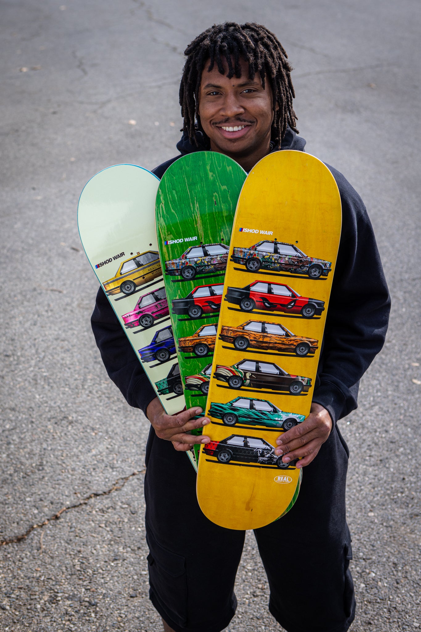Real Skateboards - SSD ISHOD - CUSTOM - 8.25" TT EASYRIDER LTD