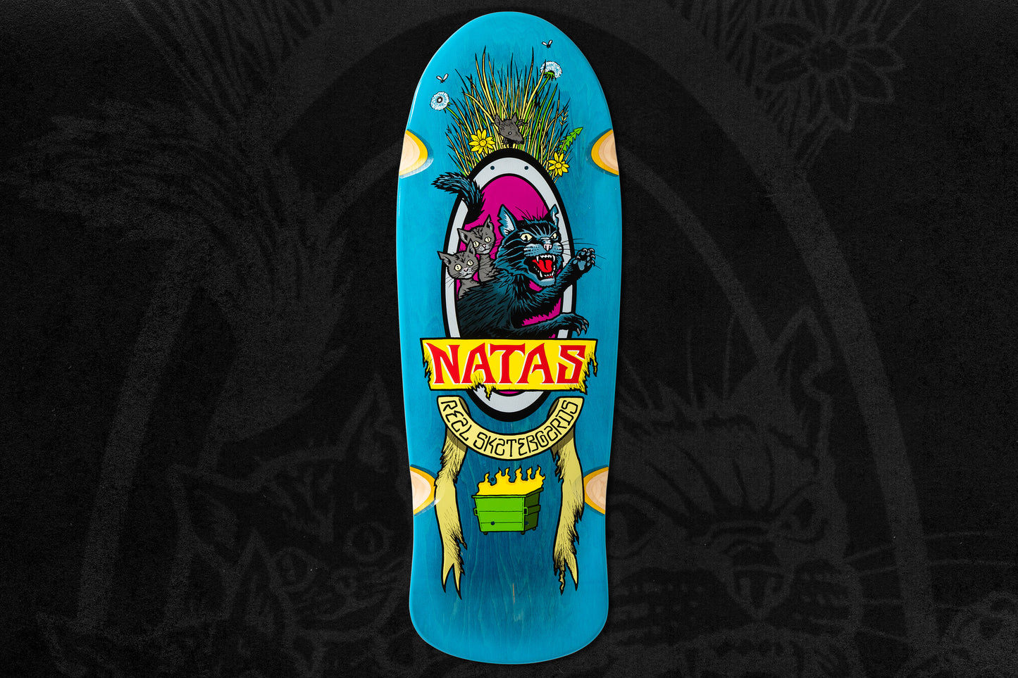 Real Skateboards - SSD NATAS PANTHER GUEST WHEEL WELLS 10.8