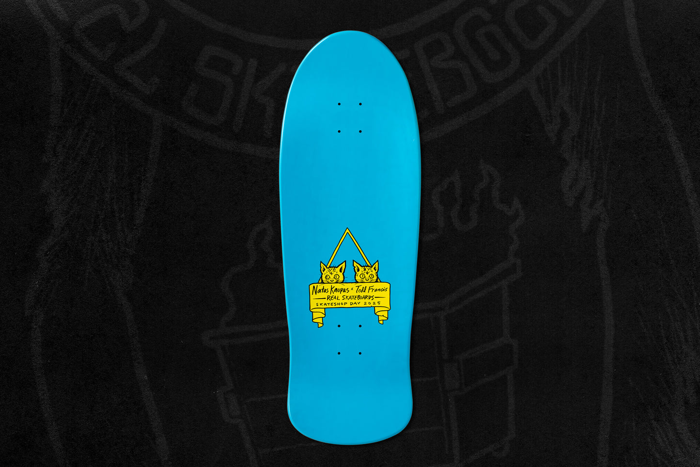 Real Skateboards - SSD NATAS PANTHER GUEST WHEEL WELLS 10.8