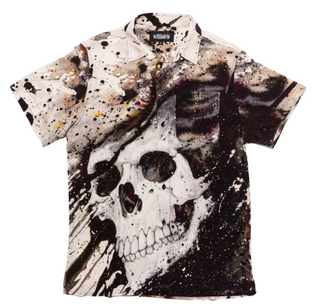 DEATHWISH - Read My Bones Button Up