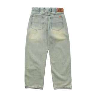 Butter Goods - Relaxed Denim Jeans Sunfade Blue