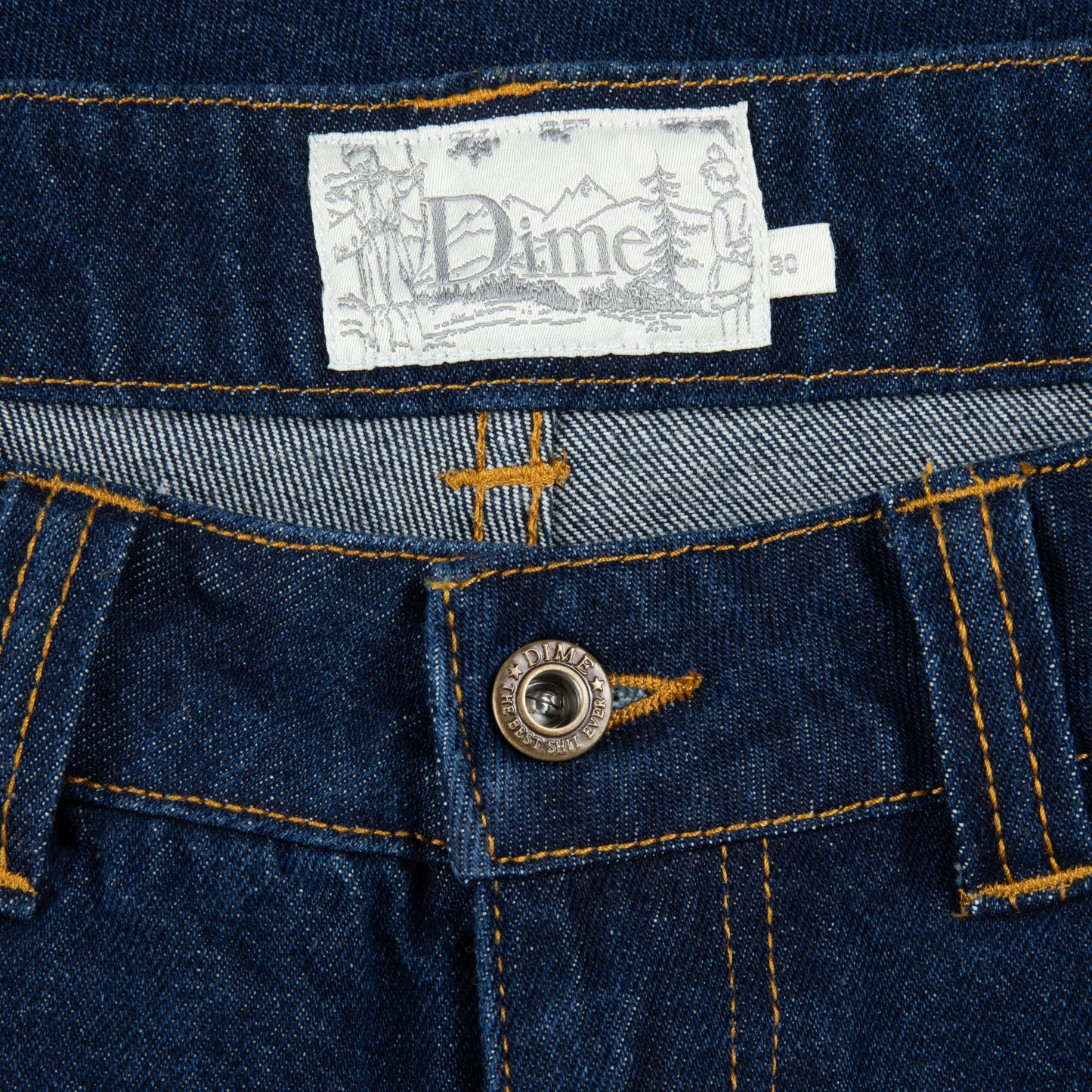 Dime - Classic Denim Shorts - Indigo