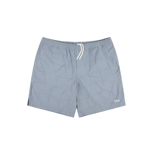 Dime - Wave Quilted Shorts - Cloud Blue