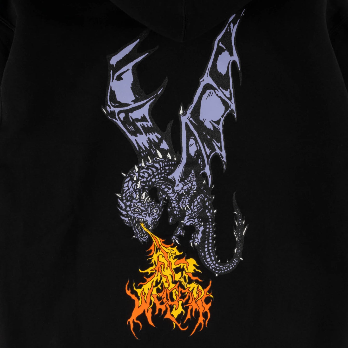 Welcome skateboards - Firebreather Hoodie - Black