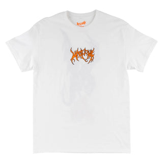 Welcome Skateboards - Firebreather Tee - White