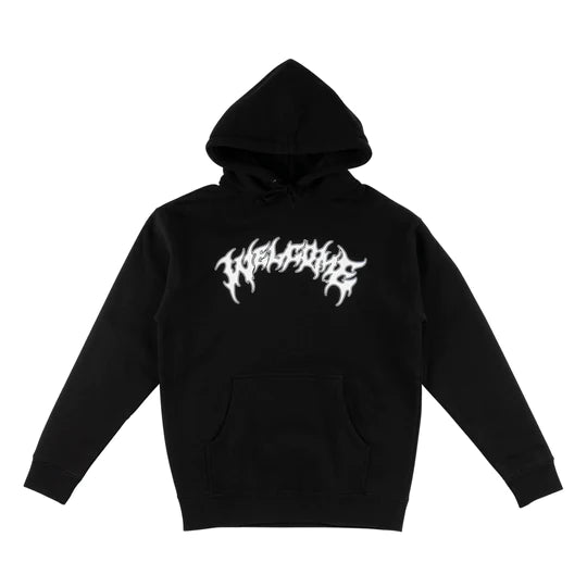 Welcome Skateboards - BIG BARB HOODIE - BLACK