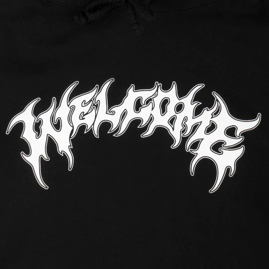 Welcome Skateboards - BIG BARB HOODIE - BLACK