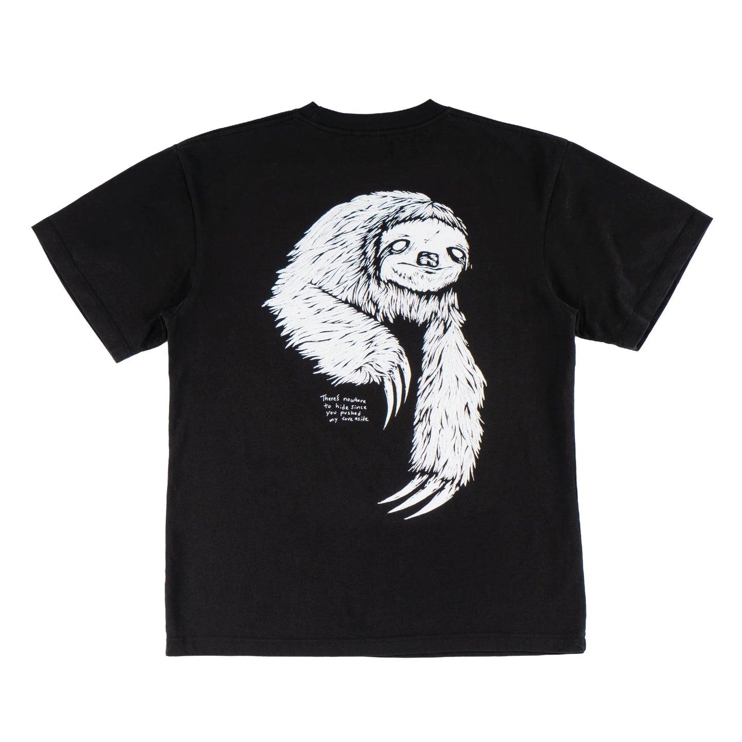 Welcome Skateboards - Sloth T-Shirt - Black