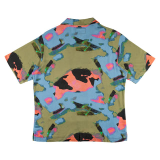 Welcome Skateboards - Impression Rayon Camp Shirt Olive