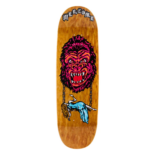 Welcome Skateboards - Wonder On Boline 2.0 - Light Brown Stain 9.5"