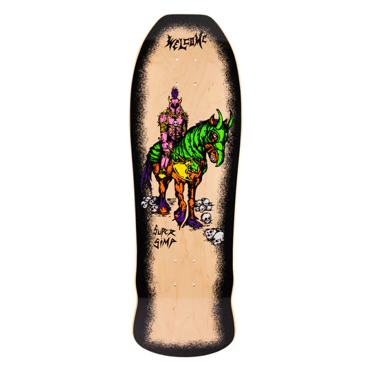 Welcome Skateboards - Super Simp On Early Grab - Natural Stain 10"