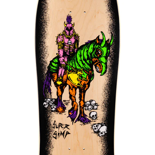 Welcome Skateboards - Super Simp On Early Grab - Natural Stain 10"