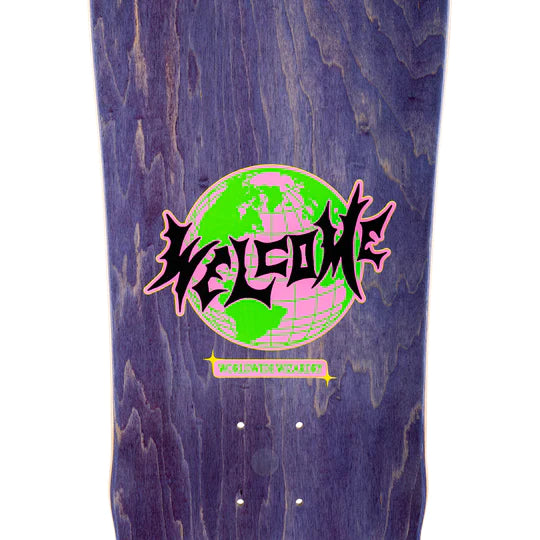 Welcome Skateboards - Super Simp On Early Grab - Natural Stain 10"