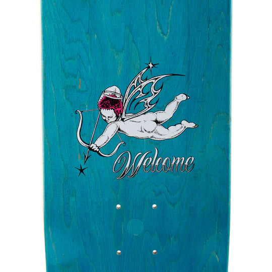 Welcome Skateboards - Evan Mock Cherubs On Island - White Prism Foil - 8.38"