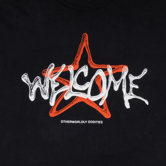 Welcome Skateboards - Vega Garment-Dyed Tee - Black