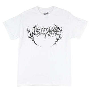 Welcome Skateboards - Chrome Fang Tee - White
