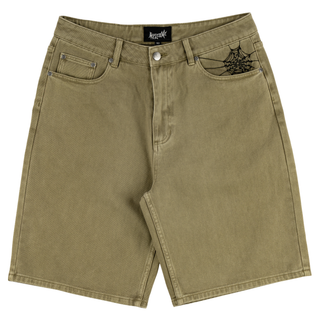 Welcome Skateboards - Chasm Baggy Denim Short - Cedar