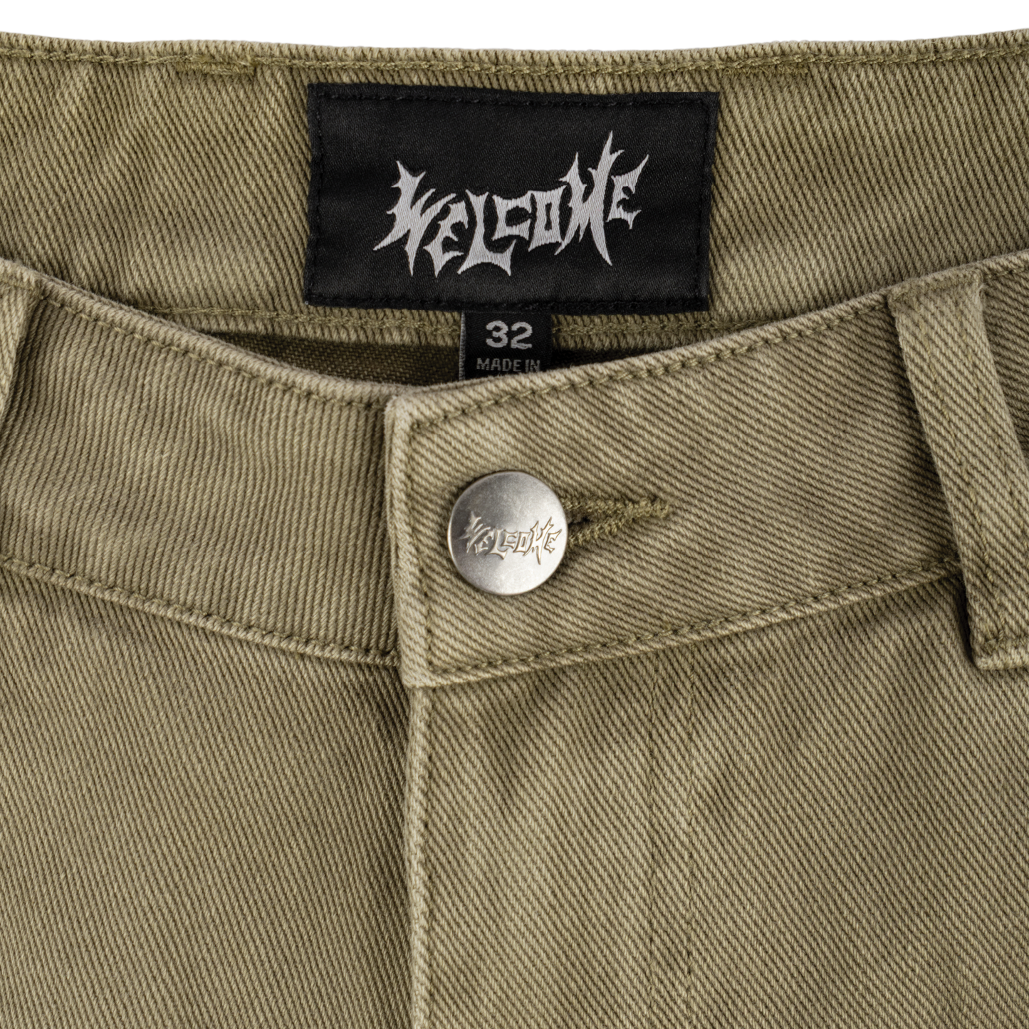 Welcome Skateboards - Chasm Baggy Denim Short - Cedar