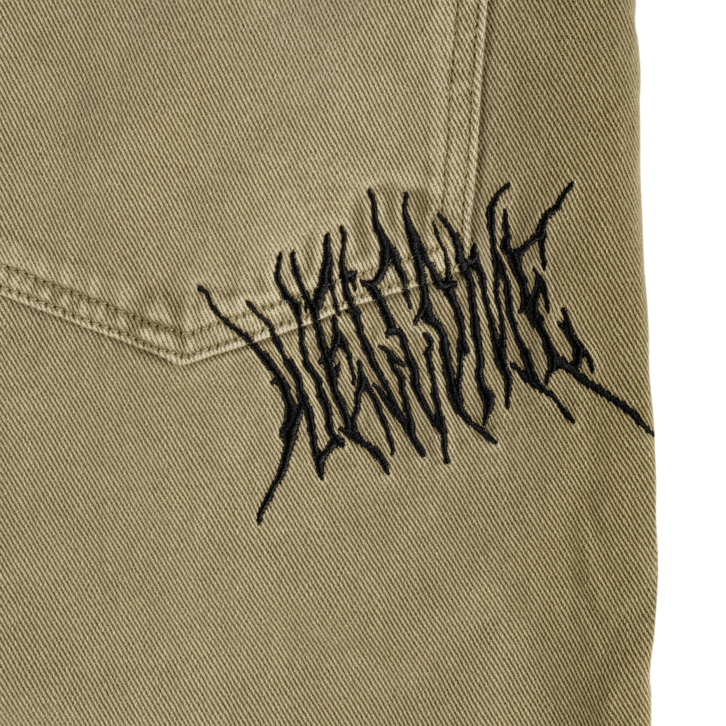 Welcome Skateboards - Chasm Baggy Denim Short - Cedar
