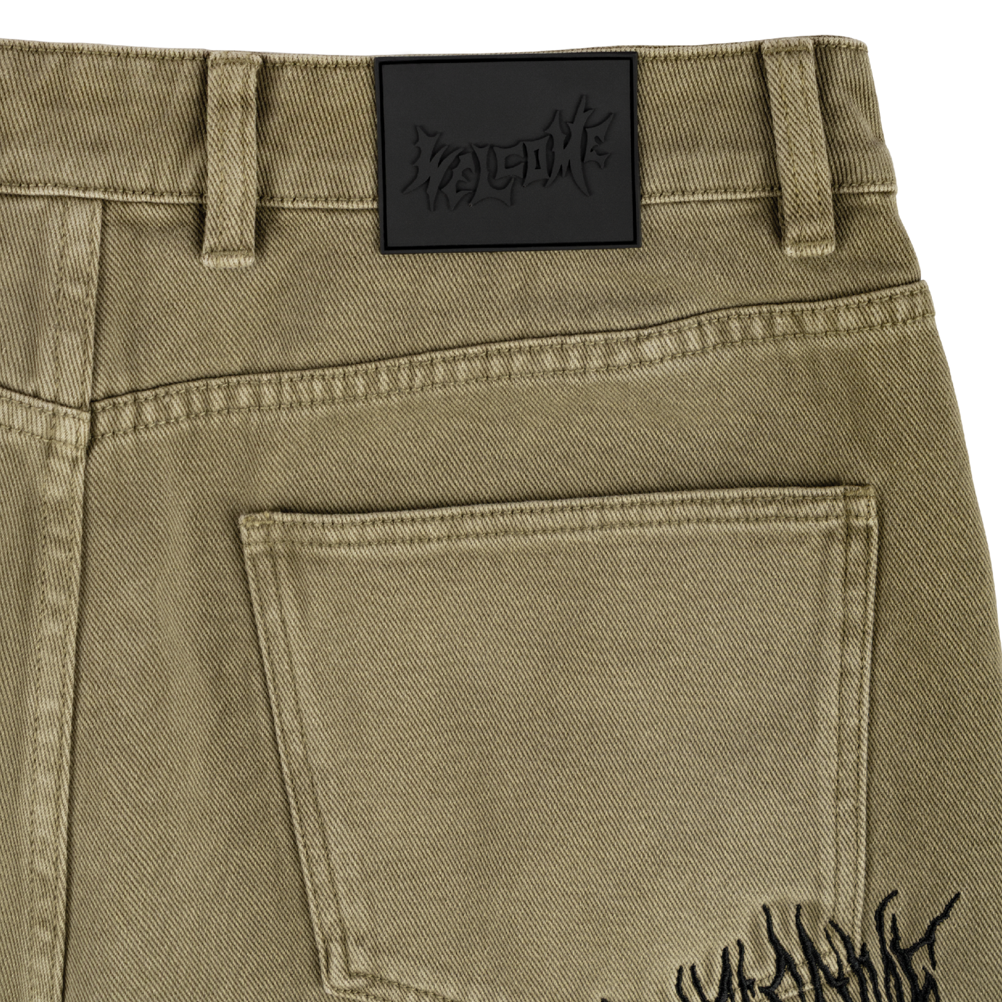 Welcome Skateboards - Chasm Baggy Denim Short - Cedar