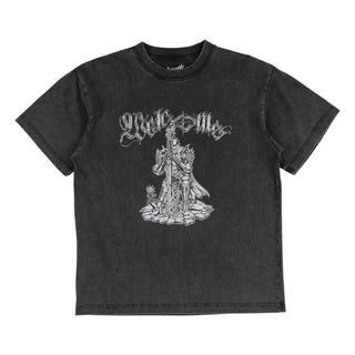 Welcome Skateboards - Paladin Tee Vintage Black