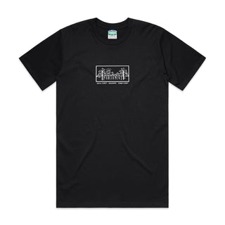 Parliament - White Surf Bridge T-shirt - Black