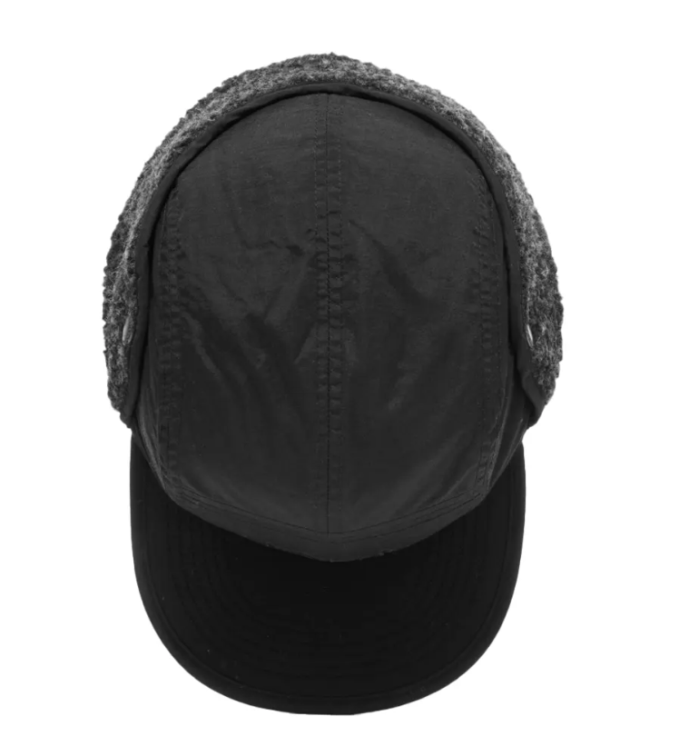 Polar Skate Co. - Sherpa Flap Cap - Black