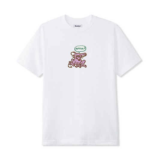 Butter Goods - Rodent Tee - White