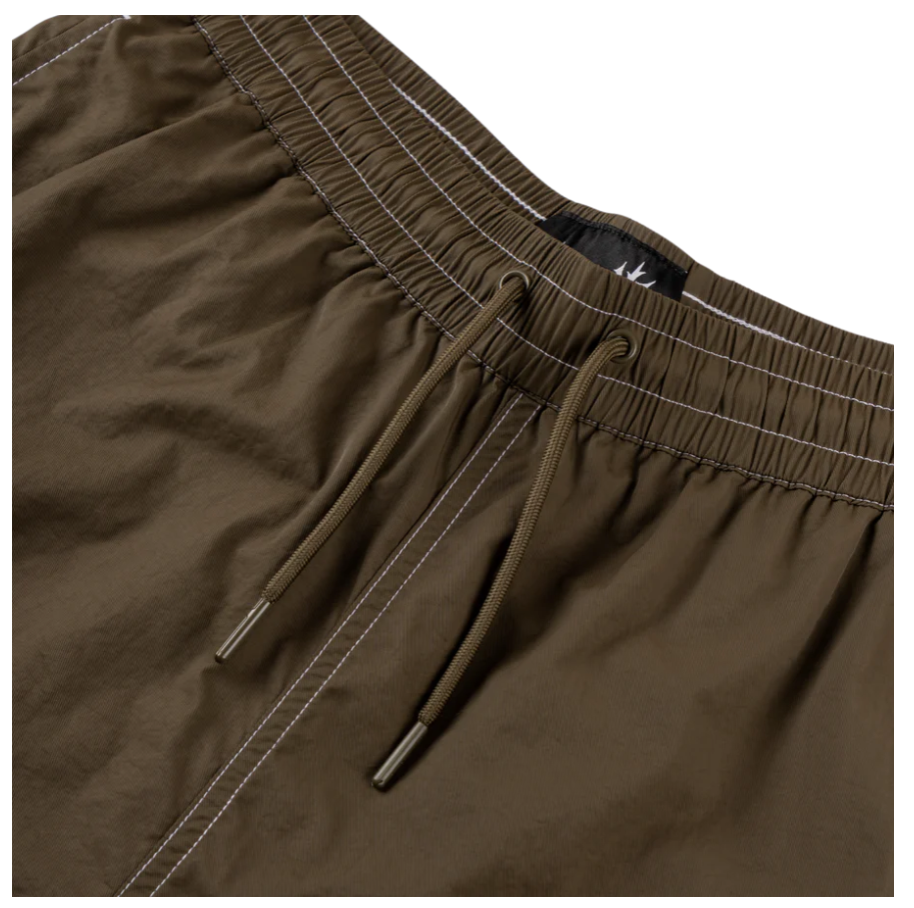 WELCOME - SIRIUS CONTRAST STITCH NYLON SHORT - WREN