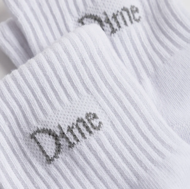 Dime - Classic 2 Pack Socks - White