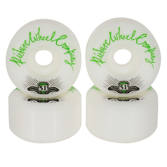 Picture Wheel Co - Shield 83B Conical Shape 51mm (GREEN)