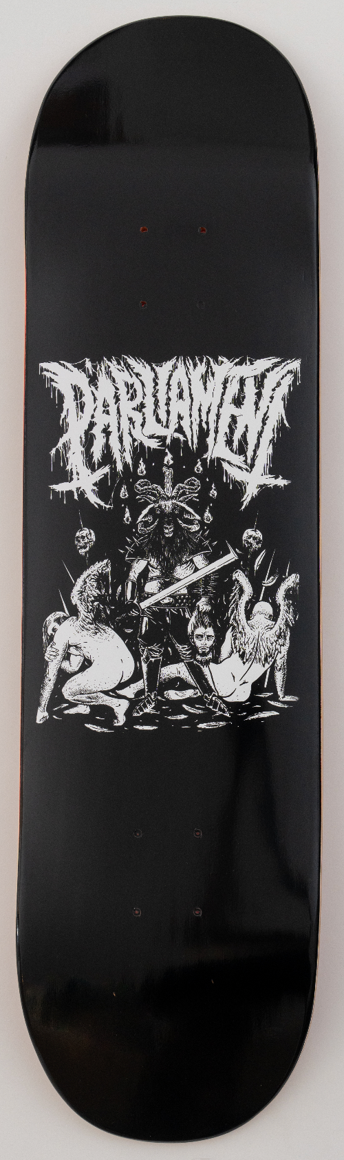 Parliament - Metal Range Deck (White on Black)