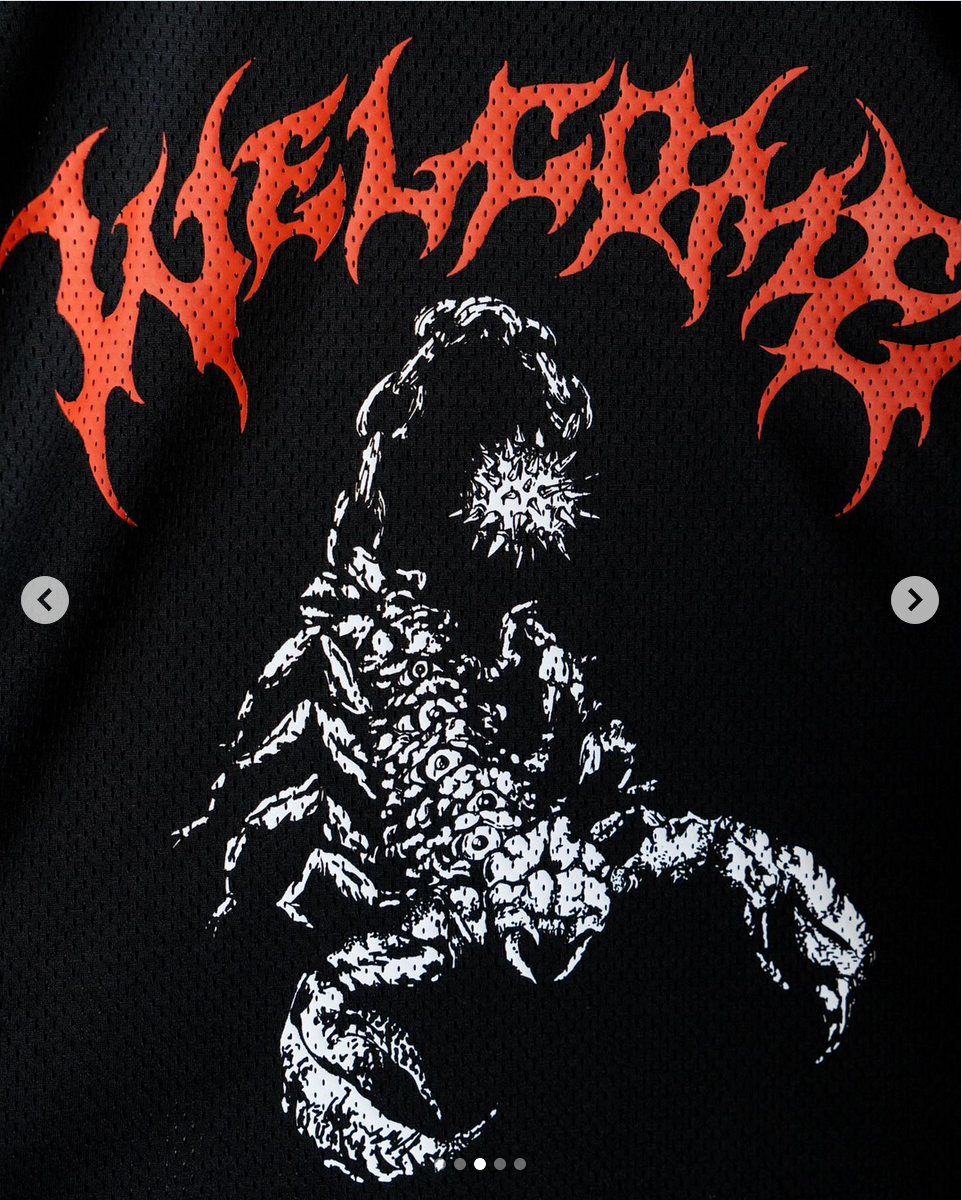 Welcome Skateboards - Mace Football Jersey Black