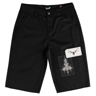 Welcome - Shinners Cut-Off Twill Short W/Patches