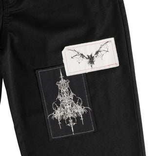 Welcome - Shinners Cut-Off Twill Short W/Patches