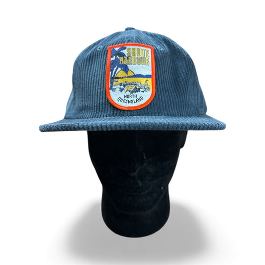 Parliament Queensland Vintage Patch - Cord Hat (Shute Harbour - NQLD)