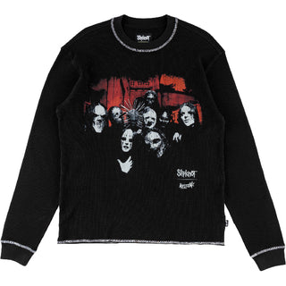 Welcome x Slipknot - MASKS CONTRAST STITCH THERMAL BLACK/WHITE