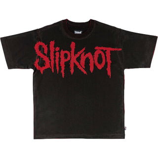 Welcome x Slipknot - BARCODE OVERPRINT TEE BLACK/RED