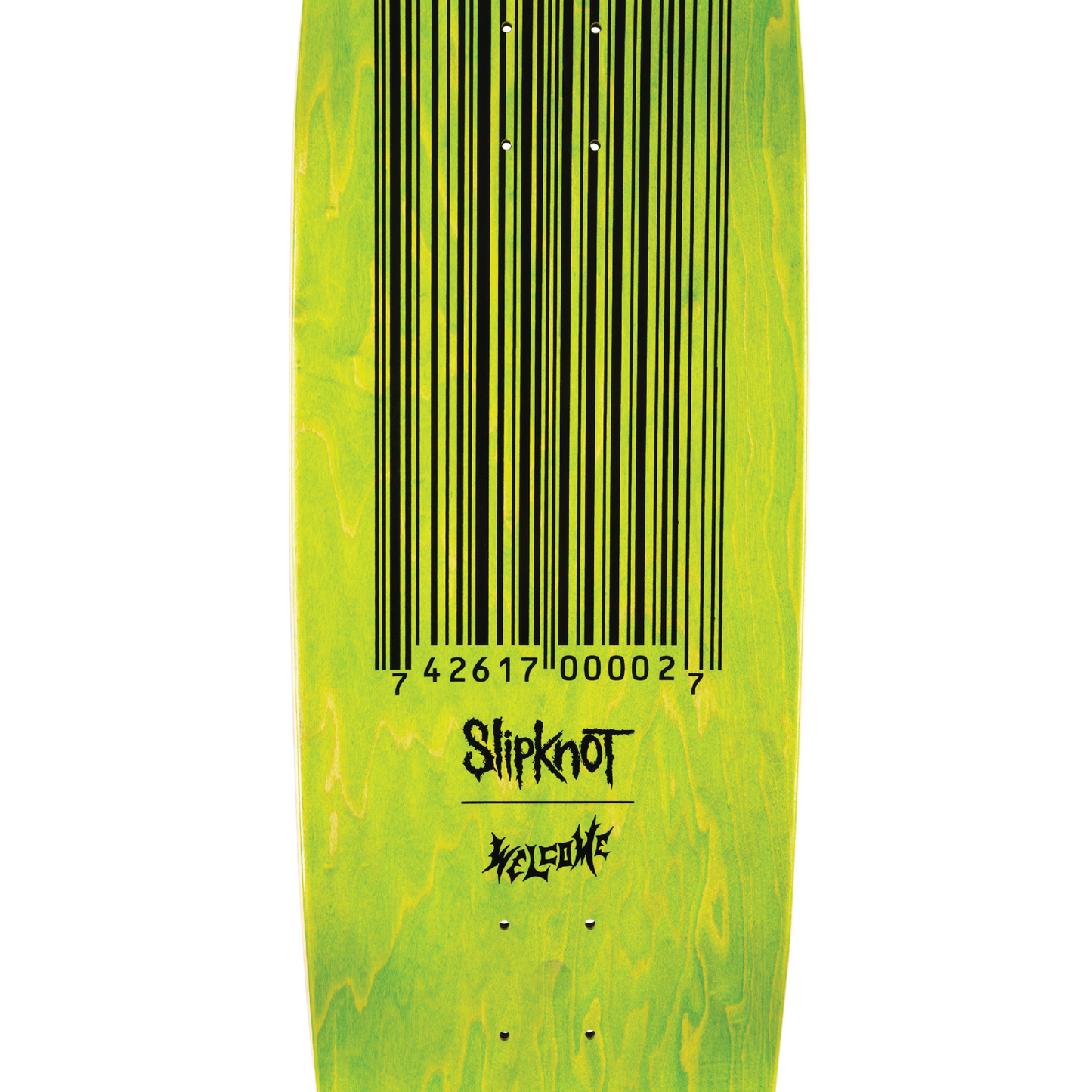 Welcome Skateboards x Slipknot - Oval Logo on Boline 2.0 - 9.5"
