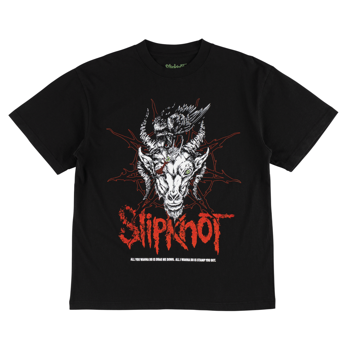 Welcome Skateboards x Slipknot - Spit it Out Tee Black