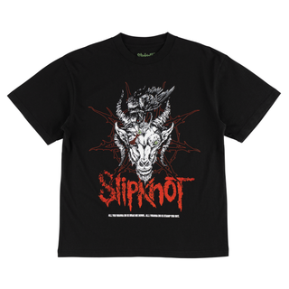 Welcome Skateboards x Slipknot - Spit it Out Tee Black