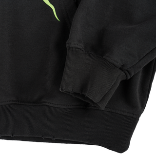 Welcome Skateboards x Slipknot - Ravenous Distressed Sun Fade Hoodie Black