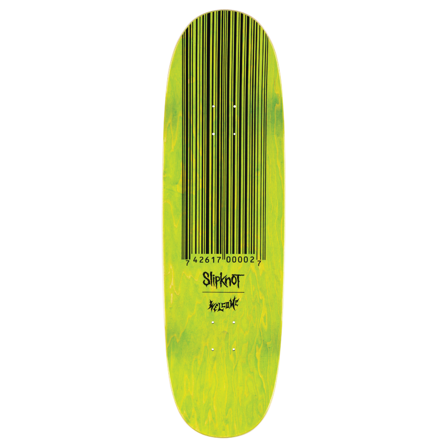 Welcome Skateboards x Slipknot - Oval Logo on Boline 2.0 - 9.5"