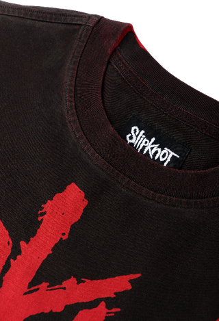 Welcome x Slipknot - BARCODE OVERPRINT TEE BLACK/RED