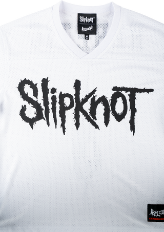 Welcome x Slipknot - HERETIC MESH FOOTBALL JERSEY WHITE