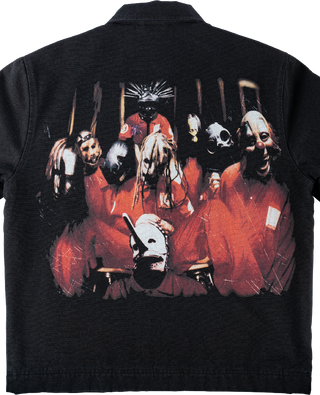 Welcome x Slipknot - SELF-TITLED PRINTED JACKET BLACK