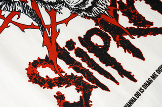 Welcome x Slipknot - SPIT IT OUT TEE WHITE