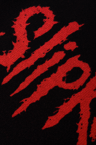 Welcome x Slipknot - SLIPKNOT OVERPRINT SWEATER BLACK/RED